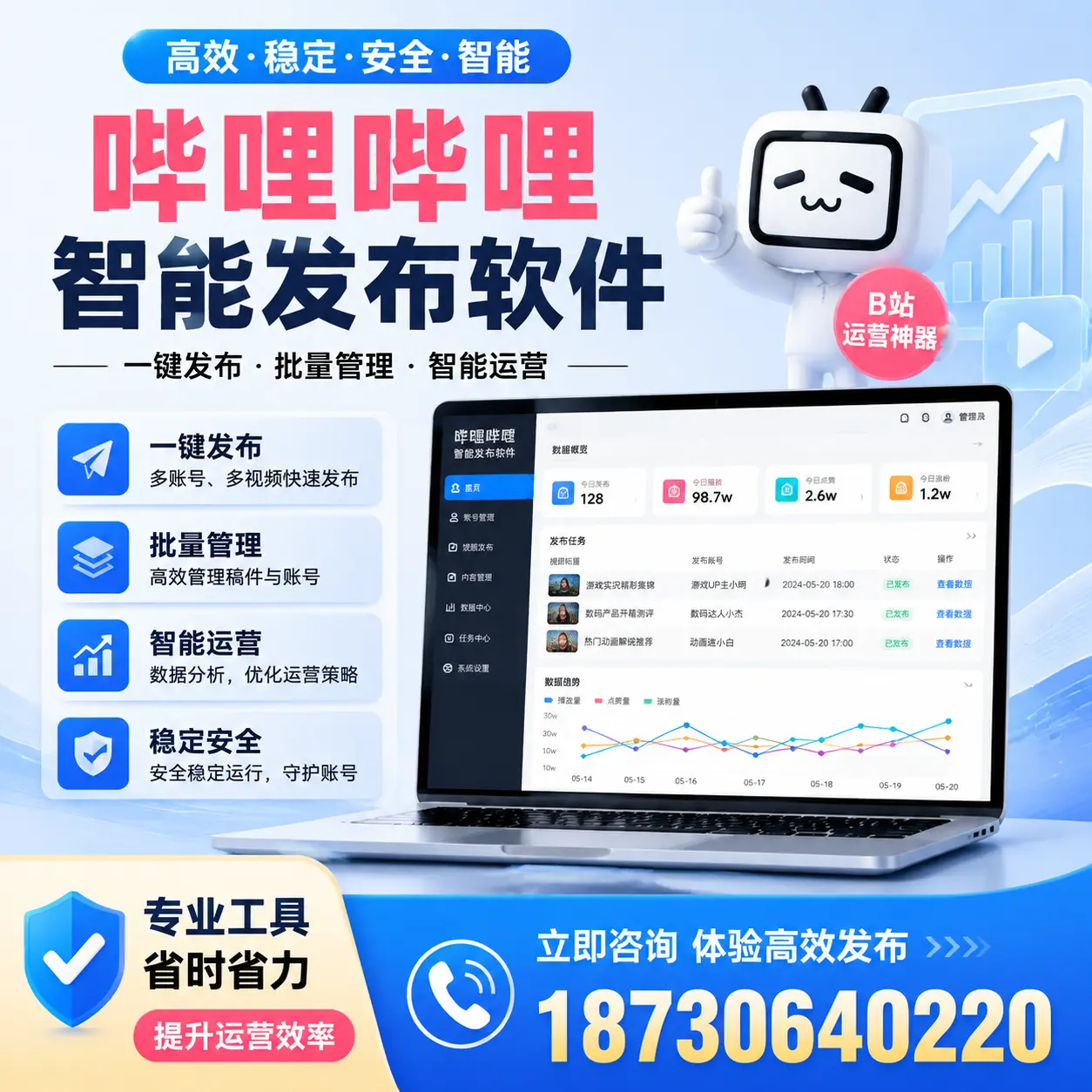 解密哔哩哔哩智能发布软件:功能与优势分析在 乐山